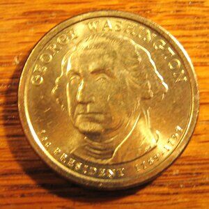 2007 GEORGE WASHINGTON 1 DOLLAR COIN